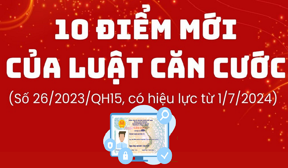 10 ĐIỂM MỚI CỦA LUẬT CĂN CƯỚC CÓ HIỆU LỰC THI HÀNH TỪ 1-7-2024
